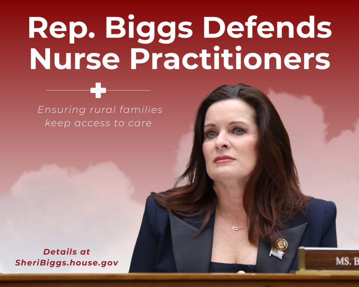 Rep. Biggs Defends Nurse Practitioners